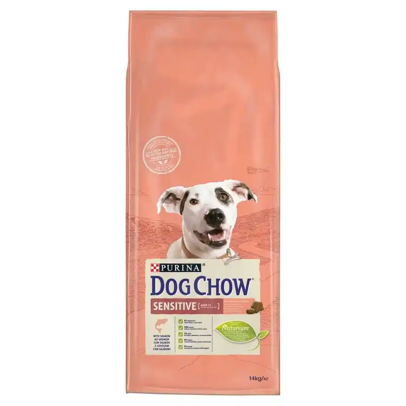Legkelendőbb Purina Dog Chow Sensitive Lazac 14Kg Száraz Kutyatáp