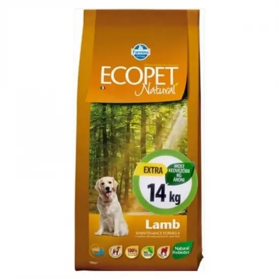 Ecopet Natural Lamb Medium 14Kg Száraz Kutyatáp Árcsökkenés