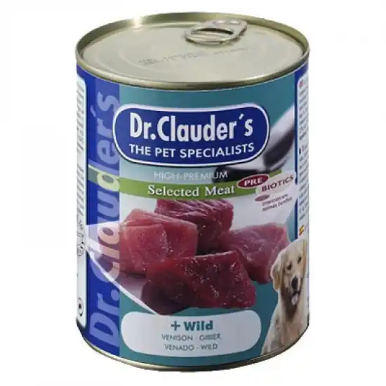 Dr.Clauders Kutya Konzerv Selected Meat Vad 800G Gyors kiszállítás