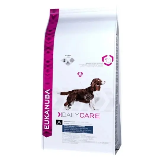 Árcsökkenés Eukanuba Daily Care Overweigt/Sterilised 2,5kg