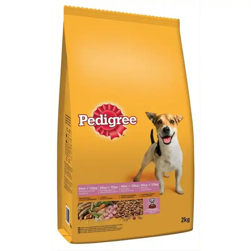 Pedigree Száraz Mini Baromfi-Zöldség 2kg Szuper ajánlat