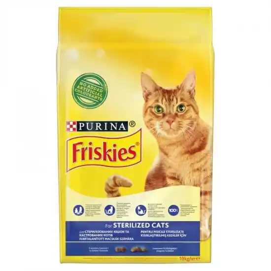 Ne maradj le Friskies Száraz Macska Sterilized 10kg