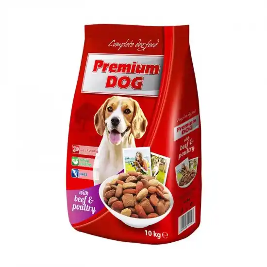 Expressz szállítás Premium Dog Száraz Új Szárnyas-Marha 10kg