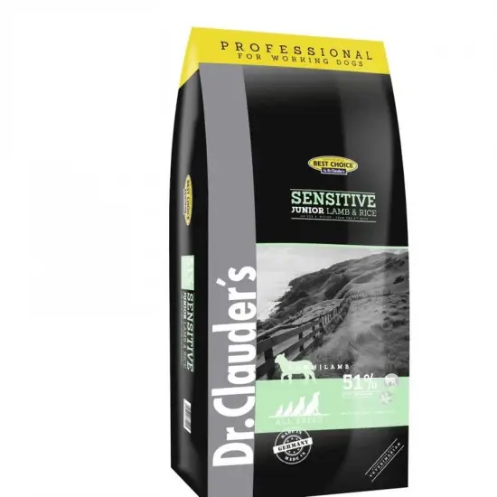 Vedd meg most Dr.Clauders Junior Sensitive Bárány&Rizs 20kg