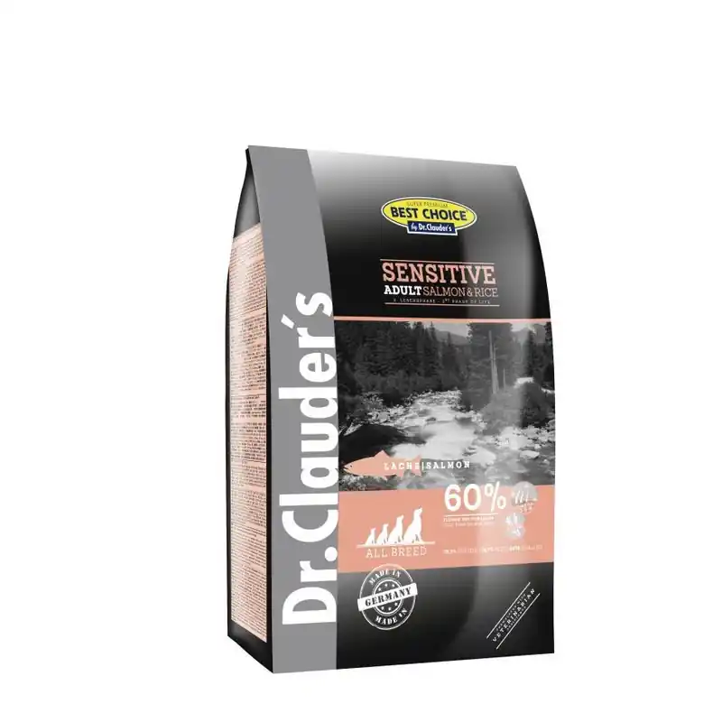 Legkelendőbb Dr.Clauders Adult Sensitive Lazac&Rizs 4kg
