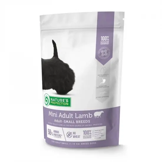 Bestseller Natures Protection Dog Mini Adult Lamb 500g