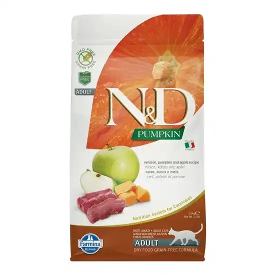 N&D Cat Grain Free Pumpkin Vadhús 1,5kg Vásárlói kedvenc
