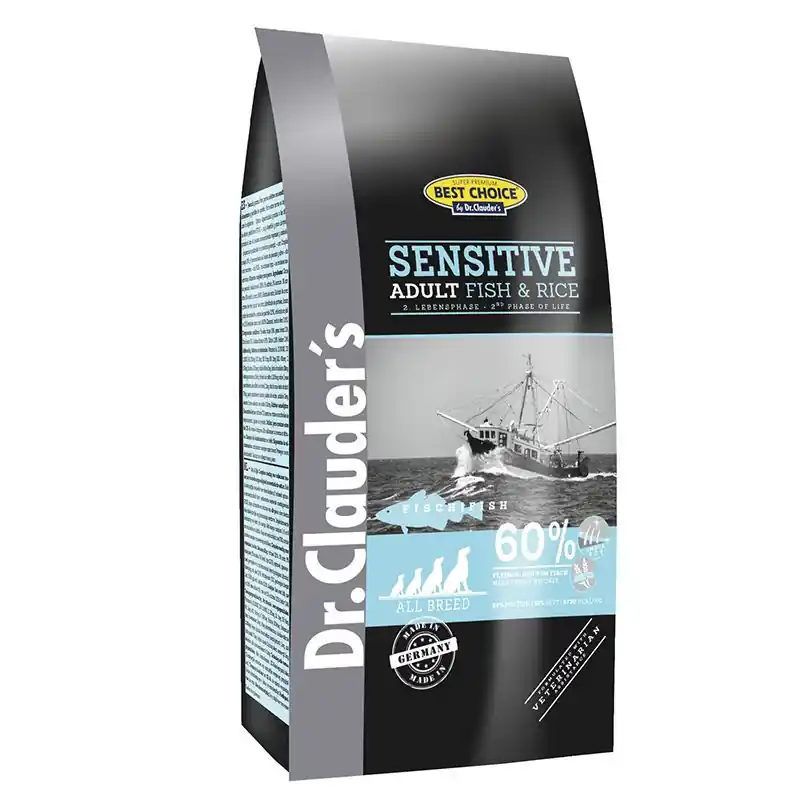 Dr.Clauders Adult Sensitive Hal&Rizs 350g Outlet