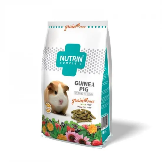 Gyors szállítás Nutrin Complete Tengerimalac Eledel Gabonamentes 400g