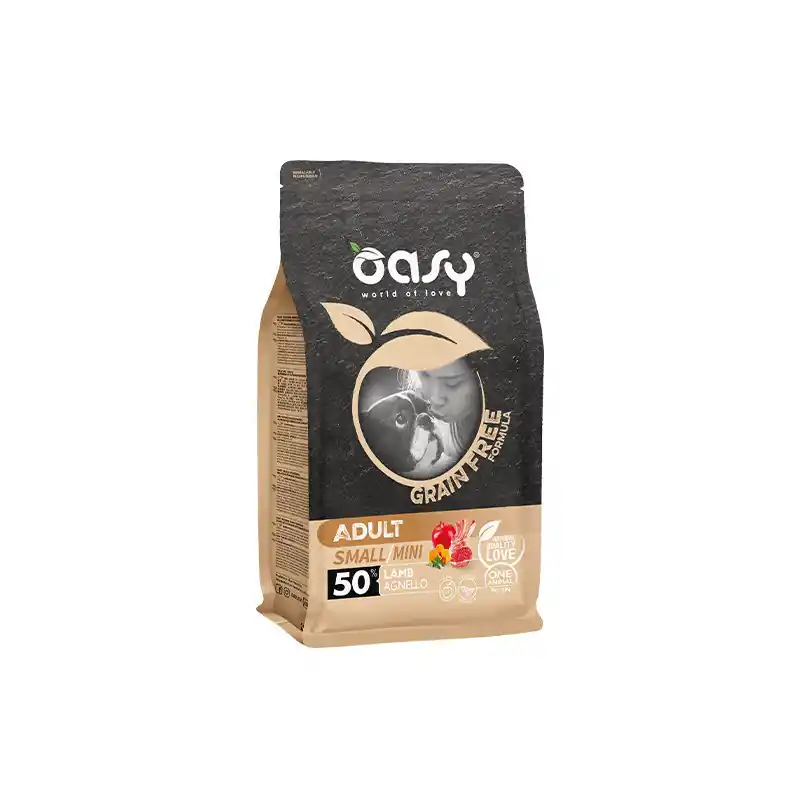Oasy Dog GF Adult Small/Mini Lamb 2,5kg Olcsó
