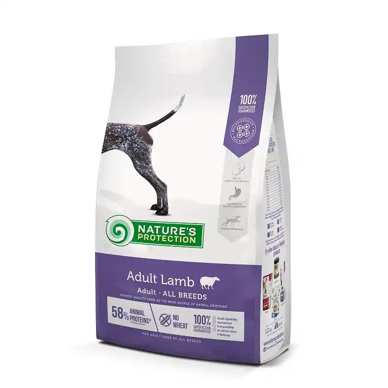 Exkluzív ajánlat Natures Protection Dog Adult Lamb 12kg