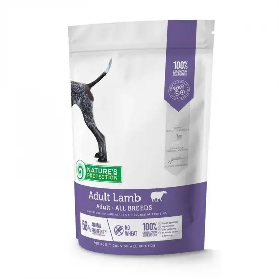 Natures Protection Dog Adult Lamb 500g Olcsóbb