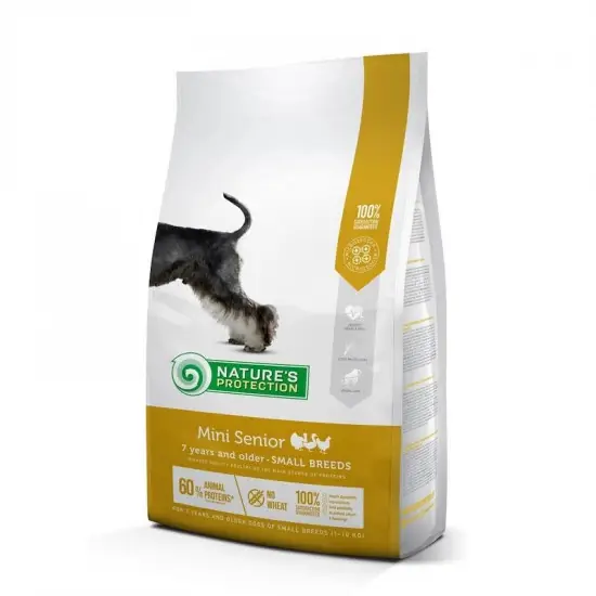 Natures Protection Dog Mini Senior 2kg Expressz kézbesítés