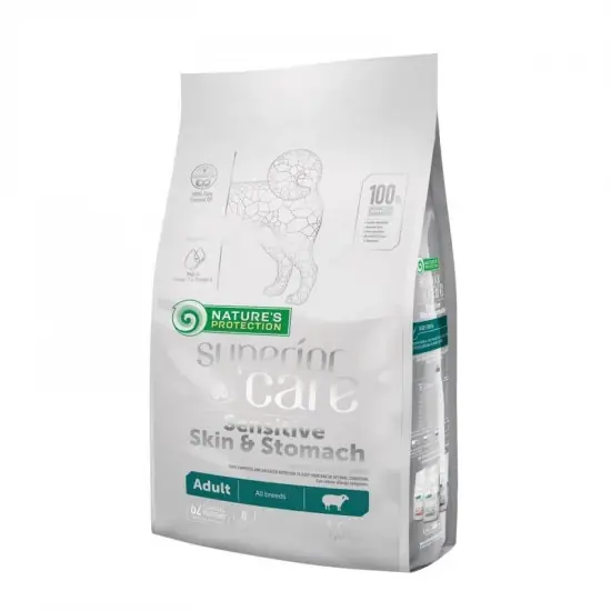 Natures Protection Dog Adult SC Sensitive Skin&Stomach Lamb 1,5kg Szuper ajánlat
