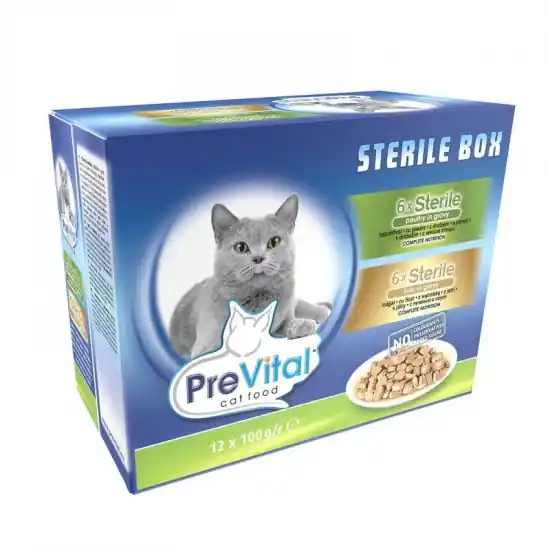 Csak ma Prevital Alutasak Macska 12*100gr Steril