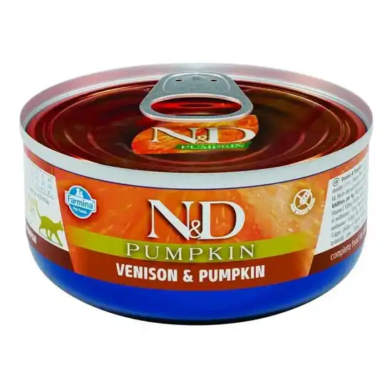 N&D Cat Pumpkin konzerv szarvas&sütőtök 80g Exkluzív ajánlat