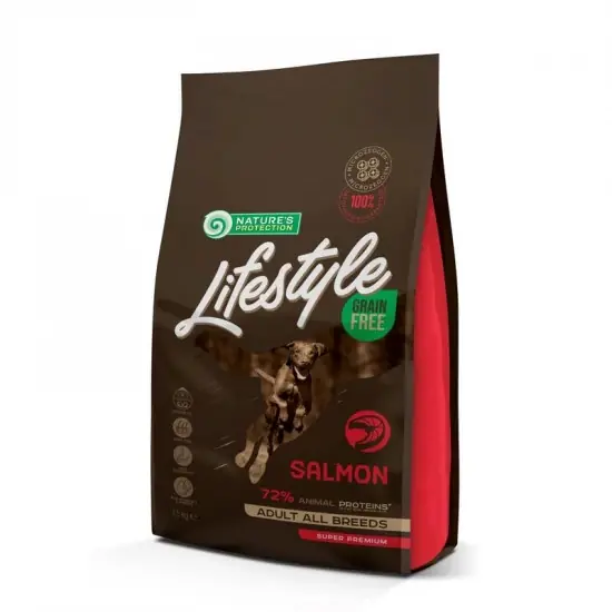 Ajánlat Natures Protection Lifestyle Dog Adult Grain Free Salmon 1,5kg