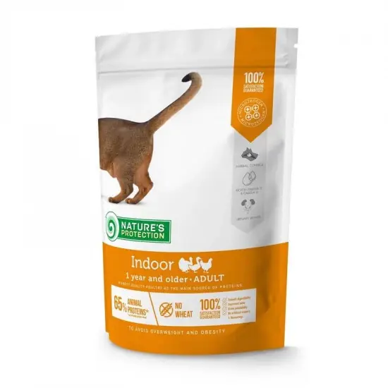Natures Protection Cat Indoor Poultry 400g Olcsó