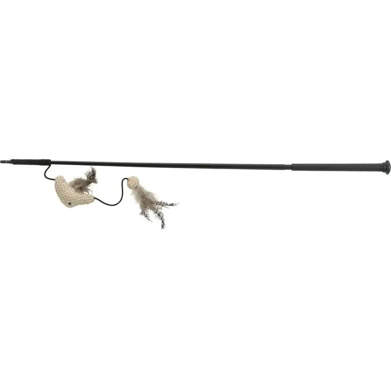 Trixie Játék Macska Pálca XXL Hal Figurával, Macskamentával 65cm Gyors kiszállítás