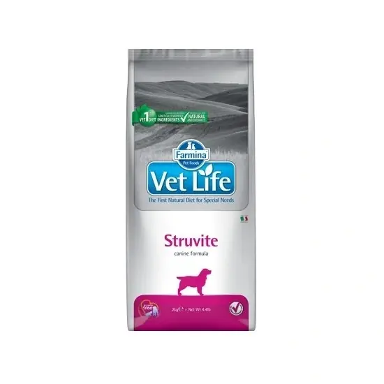 Gyors szállítás Vet Life Natural Diet Dog Struvite 2kg