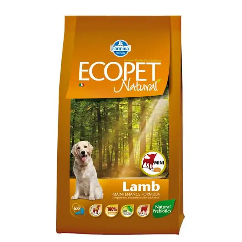 Ecopet Natural Lamb Mini 12kg Outlet