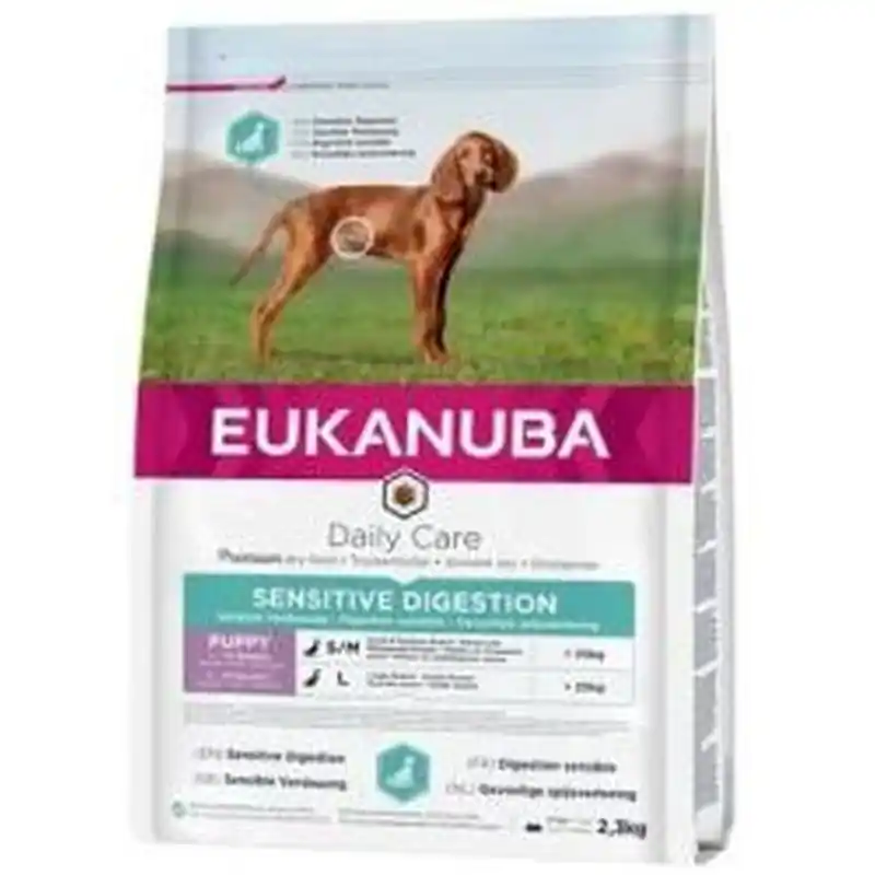 Eukanuba Puppy Sensitive Digestion kutyatáp 2,3kg Ne maradj le