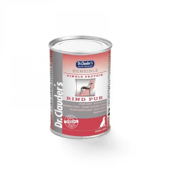 Ajánlat Dr.Clauders Dog Selected Meat Sensible Beef Pure marhás konzerv 400g