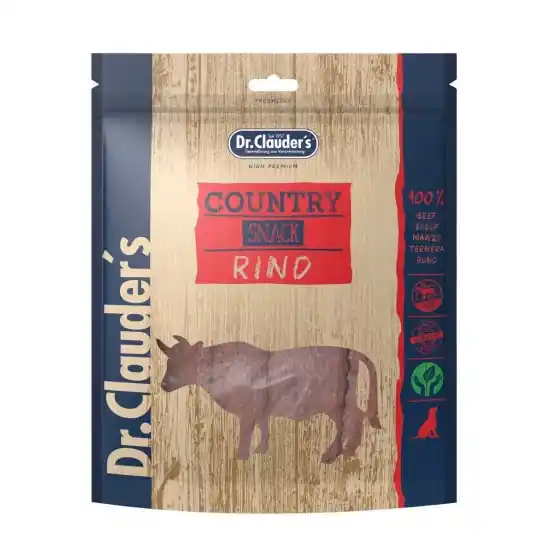 Utolsó esély Dr.Clauders Dog Jutalomfalat Country Line Snack marha 170g