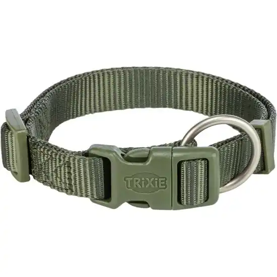 Trixie Nyakörv Premium S-M 30-45 cm/15 mm, Oliva zöld Olcsóbb