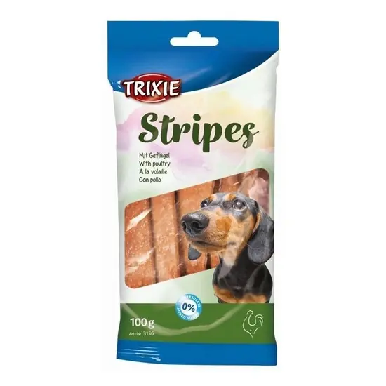 Trixie Jutalomfalat Stripes Baromfis 10db/csomag 100gr Árengedmény