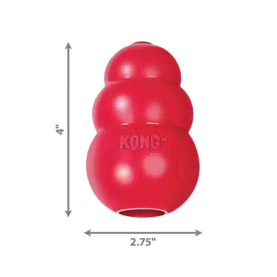 KONG Classic Harang Piros Kutyajáték L Olcsóbb