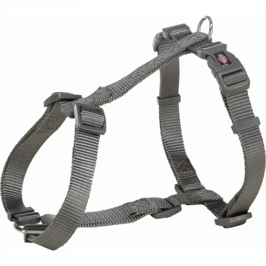 Árengedmény Trixie Hám-H Prémium L–XL 75–120 cm/25 mm, grafit