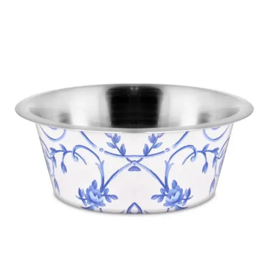 Outlet Raintech Rozsdamentes itatótál, mintás, gumitalpas. Méret 0,200l / 11,5cm