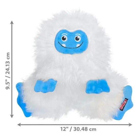 KONG Holiday Játék Frizzlees Yeti M/L Szuper akció