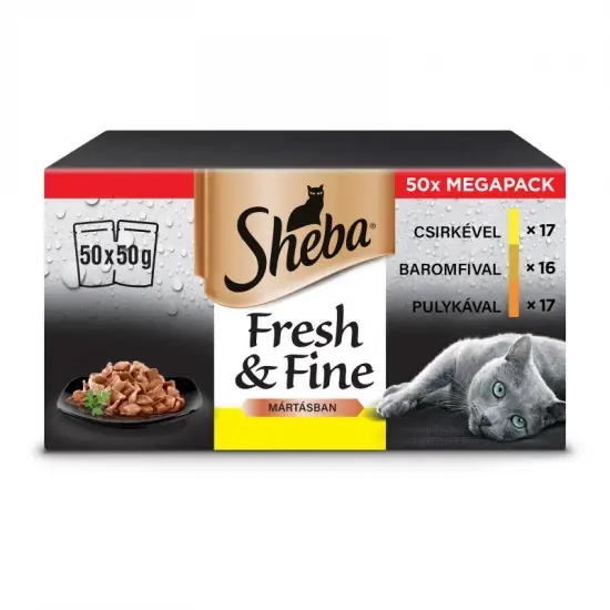 Sheba alutasak Multipack baromfi 50x50g Ajánlat
