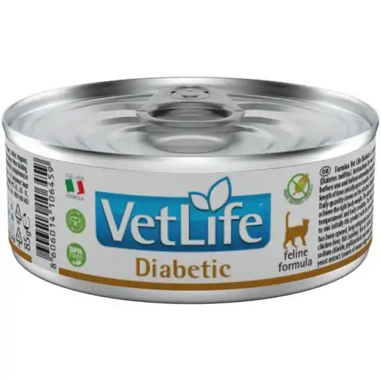 Vet Life Natural Diet Cat konzerv Diabetic 85g Legkelendőbb