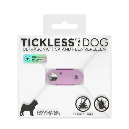 Expressz szállítás Tickless Mini Kullancs- és Bolhariasztó Kis testű kutyák számára Lila