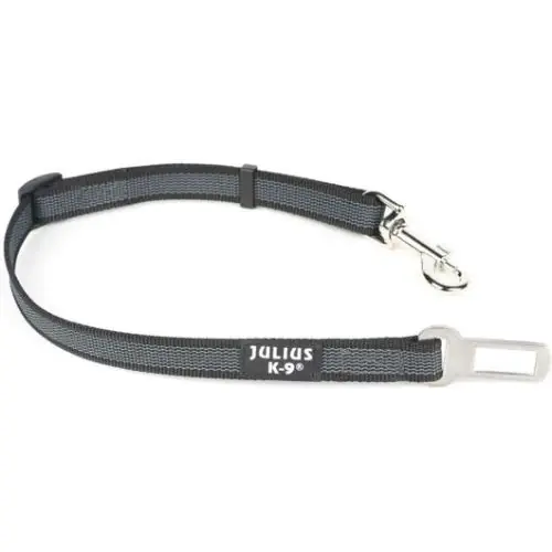 Ne maradj le Julius k9 Biztonsági öv adapter – 10 kg alatti kutyáknak szürke