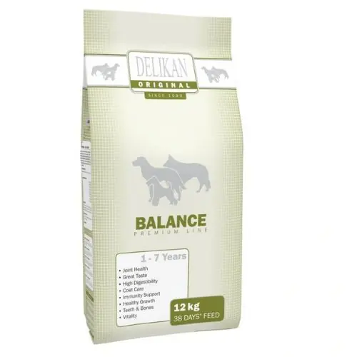 Kedvezményes ár Delikan Original Balance kutyatáp 12kg