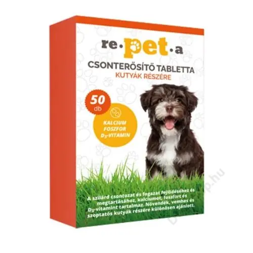 Repeta csonterősítő tabletta kutyák részére 50x Utolsó esély