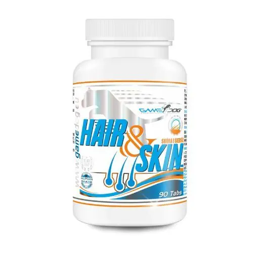 Hair & skin, bőr és szőr regeneráló kutyáknak 90db Gyors szállítás