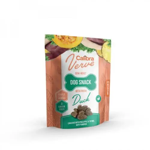 Ajánlat Calibra Dog Verve Semi-Moist Snack Fresh Duck 150g