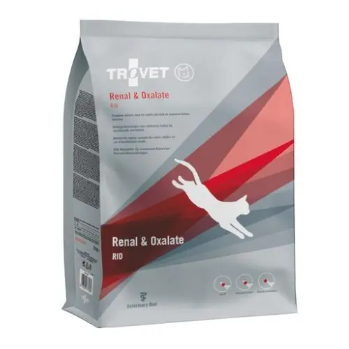 Végkiárusítás Trovet Renal & Oxalate Cat RID 2,5kg