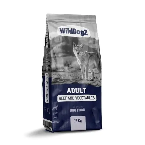 Azonnali szállítás WildDogZ Adult Beef and Vegetables