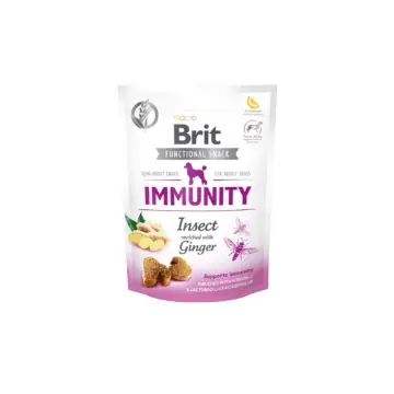 Kedvezmény Brit Care Dog Functional Snack Immunity Insect 150 g