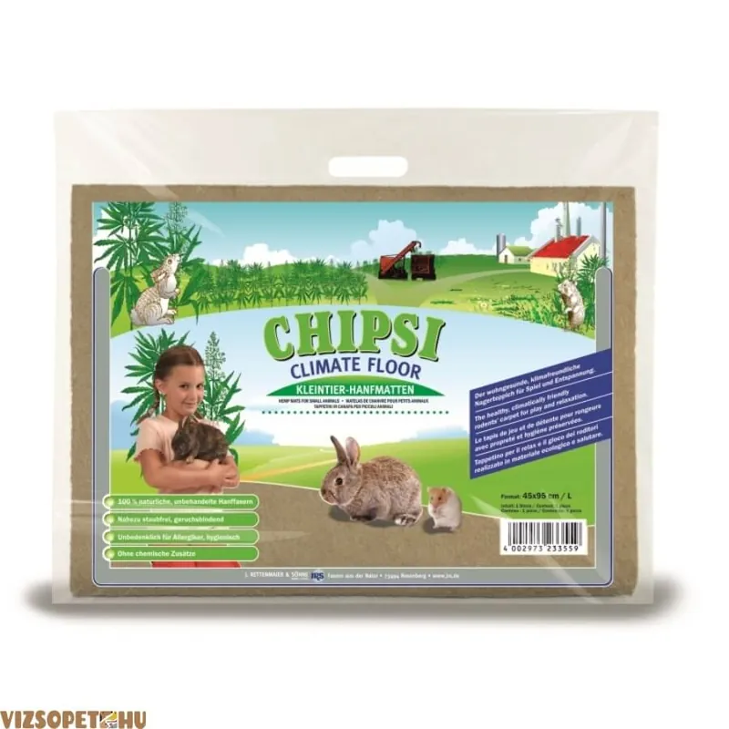 Chipsi Klímabarát Rágcsálószőnyeg, Kender L 600g 46x55cm Olcsóbb