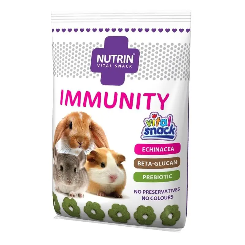 Ajánlat Nutrin Vital Snack- Immunity,Nyúl,Tengerimalac,Csincsilla,100g