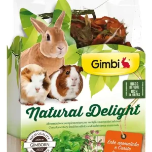 Gimbi Natural Delight Aromás Gyógynövény és Répa 100g Szuper ajánlat