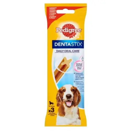 Gyors szállítás Pedigree Denta Stix 77g 3db med/large