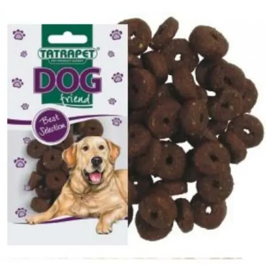 Akciós ár Tatrapet Dog Friend Puha karikák 80g